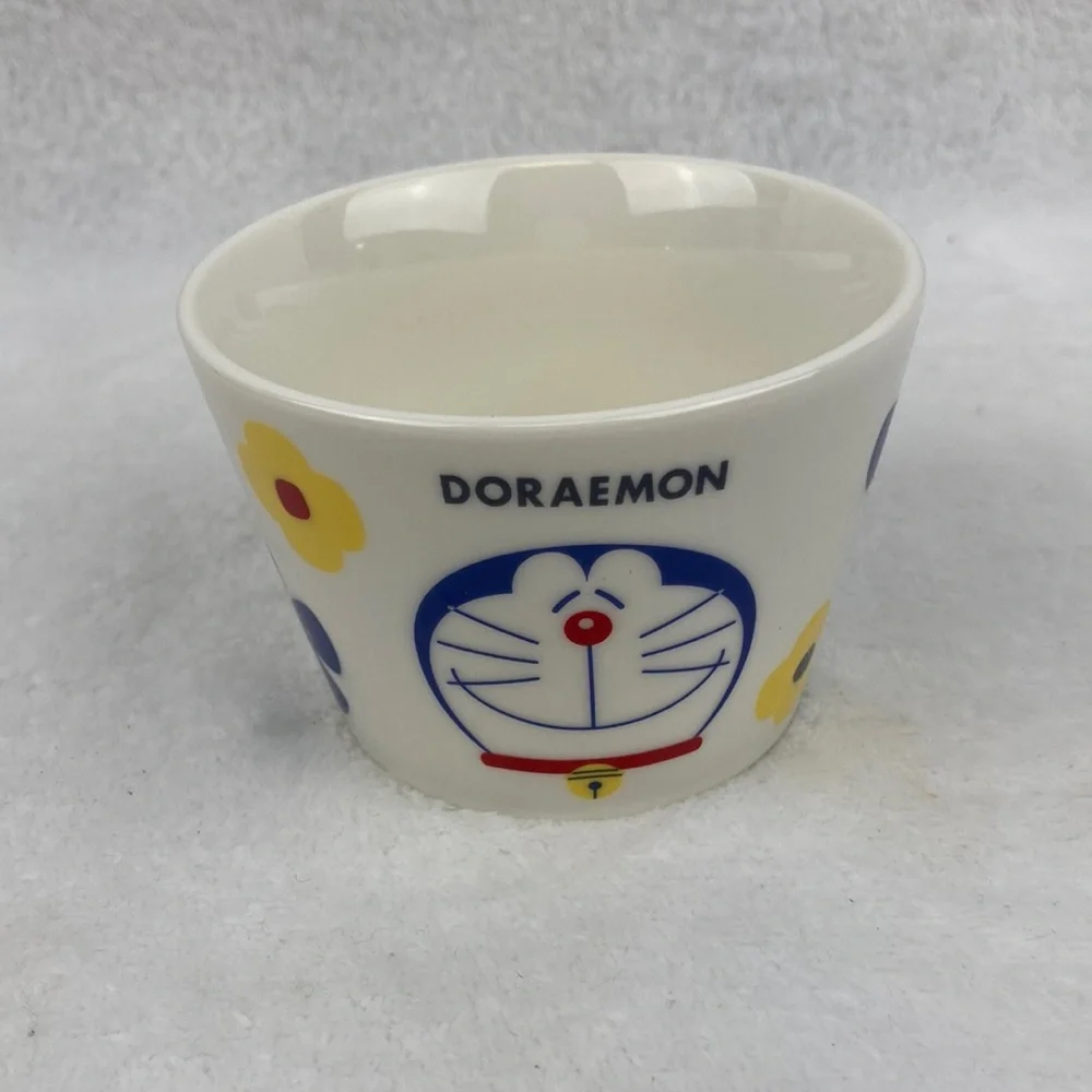 Doraemon Kitty Cat Ceramic Pet Bowl 2.25” x 3.25”